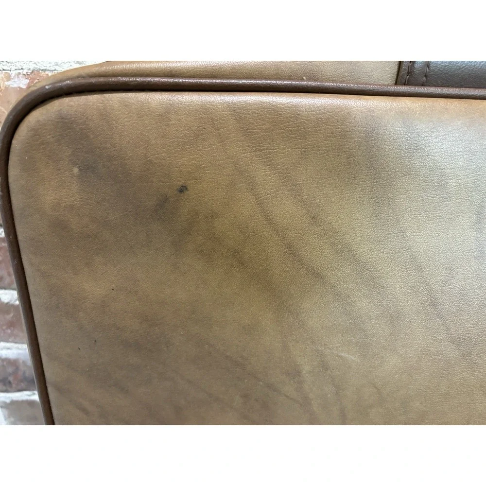 Vintage Samsonite Luggage - Two Tone Brown - Strap With Buckle - Great Condition